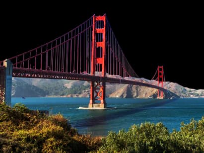 Golden Gate Bridge and San Francisco Bay